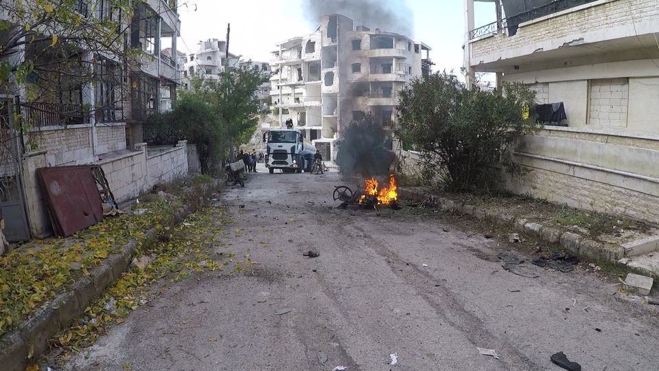 Bombing Hits Turkistan Militants Stronghold In Syria’s Greater Idlib (Photos)