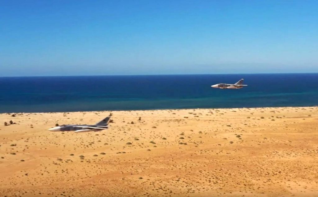 Russian-Made Su-24 Spotted Taking Part In Libyan Military Exercises (Video)