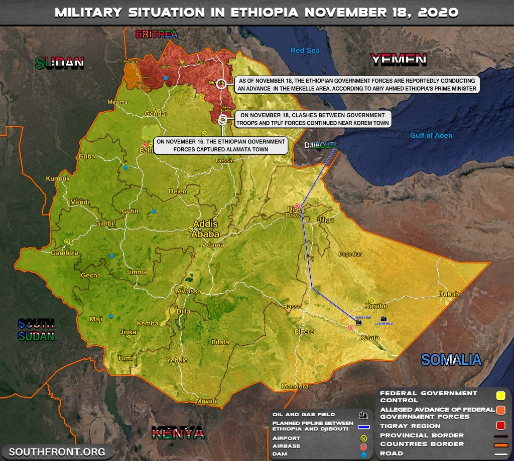 Tigray Rebels Refuse To Surrender Despite Advances By Federal Government Forces (Map Update)