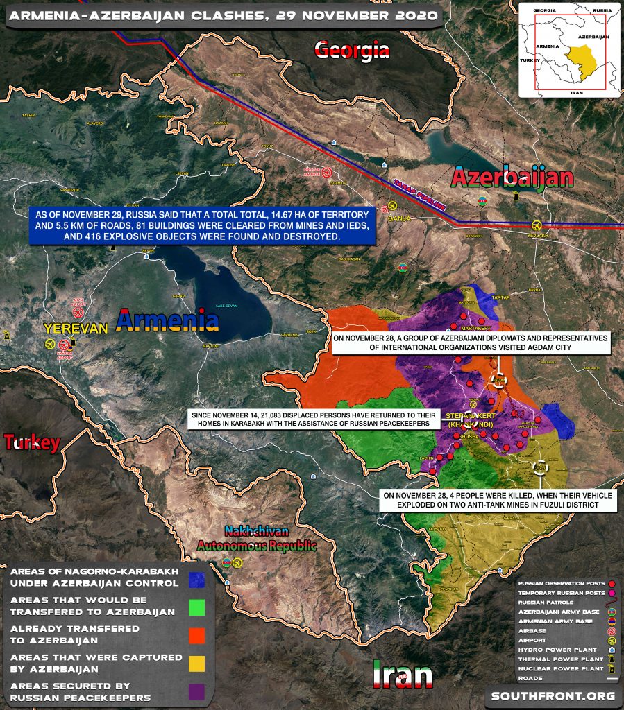 Nagorno-Karabakh - Long Way Towards Stabilization (Map, Videos)