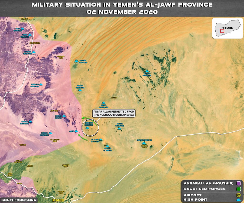 Saudi-Backed Forces Push To Regain Initiative In Yemen's Al-Jawf Province (Map Update)