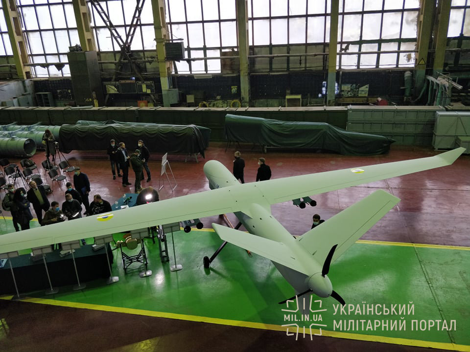 Ukraine Unveils Its Indigenous Sokol-300 Combat UAV