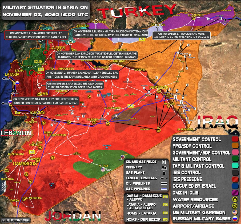 Syrian Army Capture Turkish Observation Post In Morek Amid New Wave Of Explosions In Turkish-Controlled North (Map, Photos)