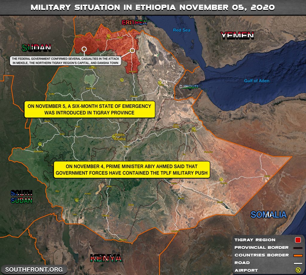 Ethiopian Prime Minister Announced Success In Tigray Military Operation Less Than 24 Hours After It Began