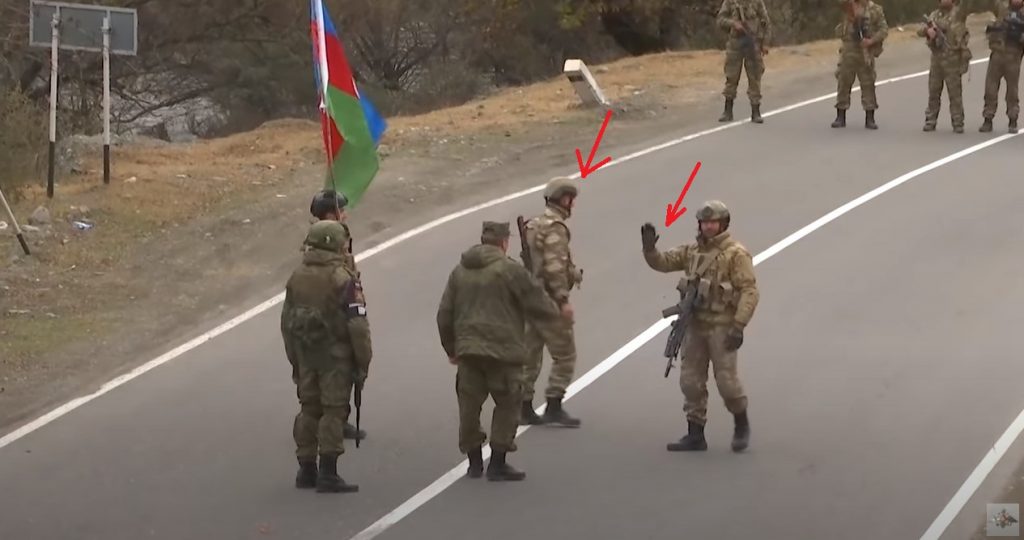 Upset Azerbaijani Troops Try To Provoke Russian Peacekeepers In Dadivank