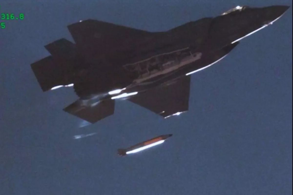 U.S. Successfully Drops Mock B61-12 Nuclear Gravity Bomb From F-35A Lightning II Fighter Jet