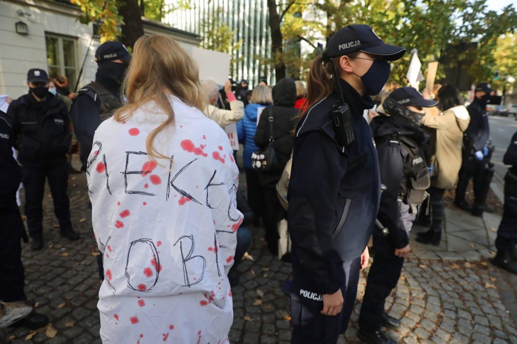 Abortion Of Future. The Largest Polish Protests In Post-Soviet Era