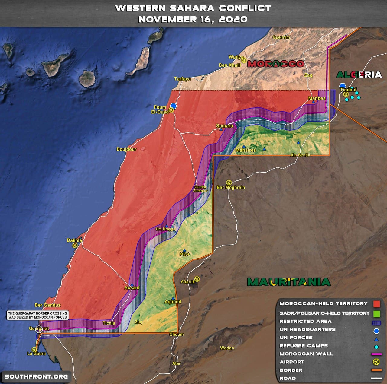 Clashes In Western Sahara Continue, As Polisario Front Says There's No Hope For Peace