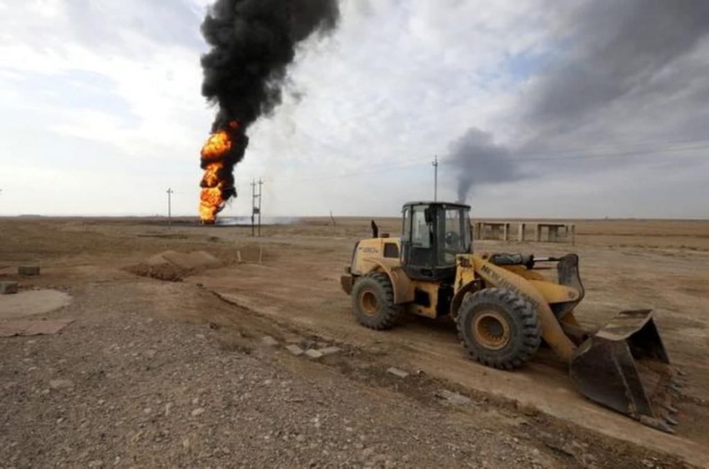 ISIS Claimed Responsibility For Bombing Oil Wells In Kirkuk (Video, Photos)