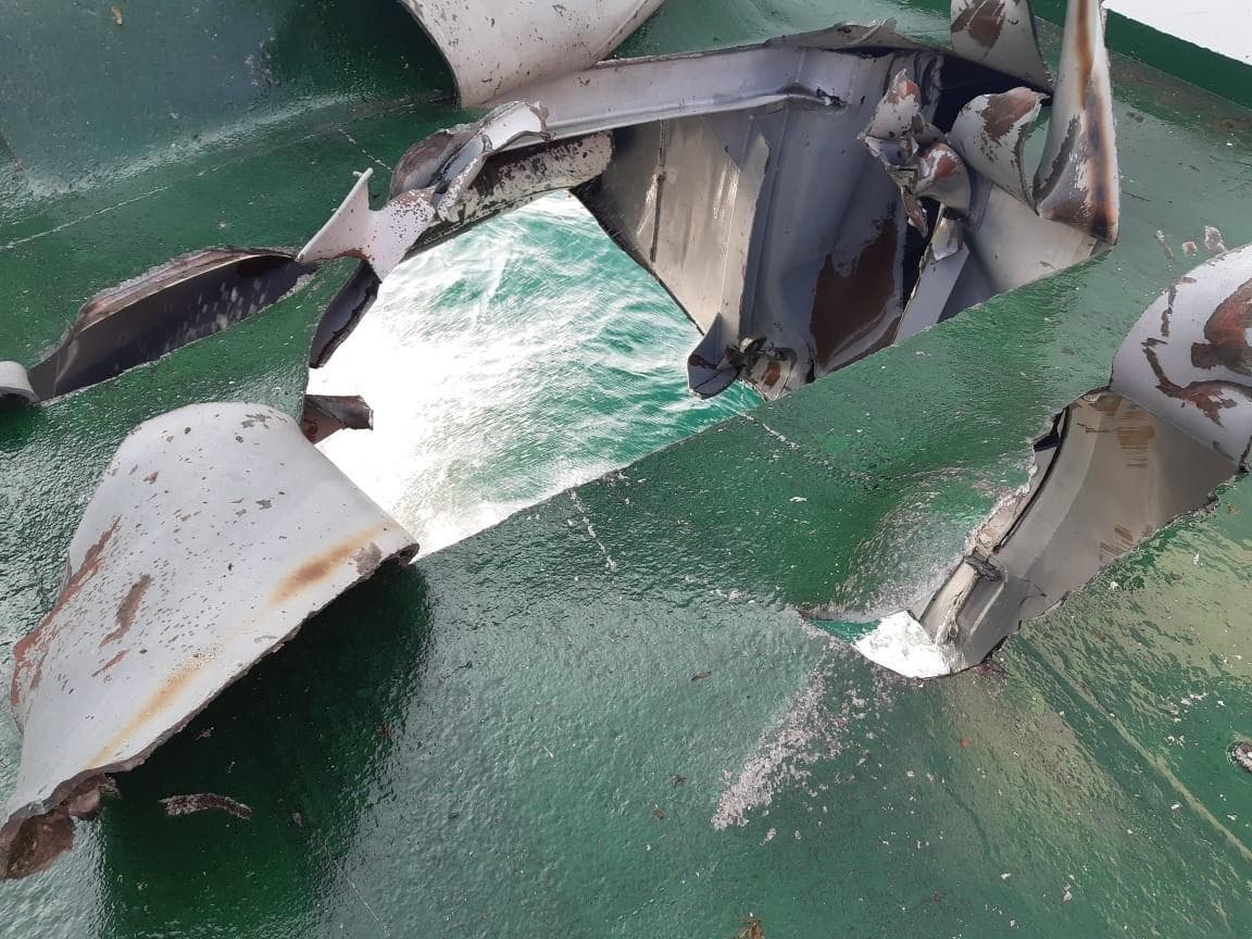 Houthi Naval Mine Struck Commercial Vessel In Red Sea: Saudi-led Coalition (Photos)