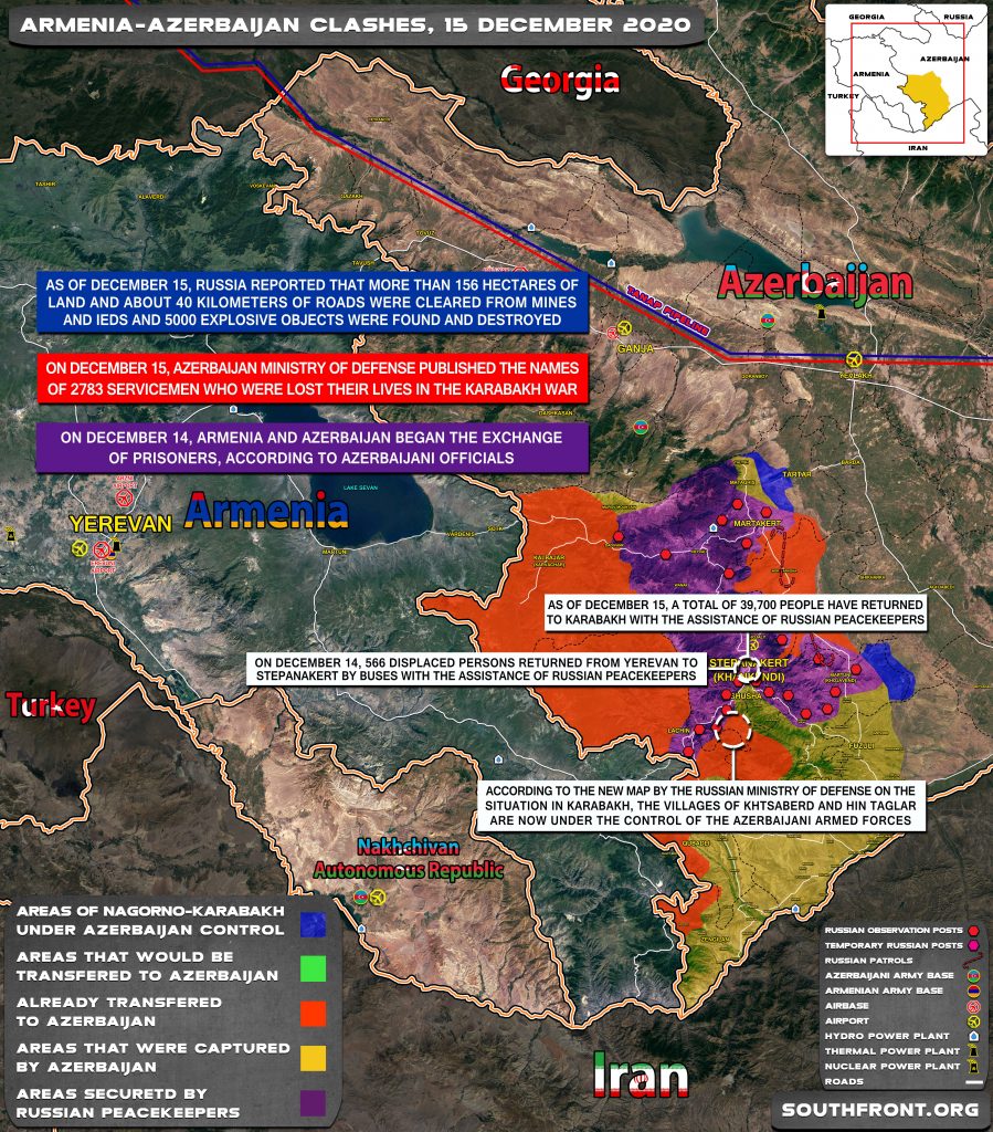 Azerbaijani Fores Took Control Of Contested Villages In Hadrut District (Map Update)