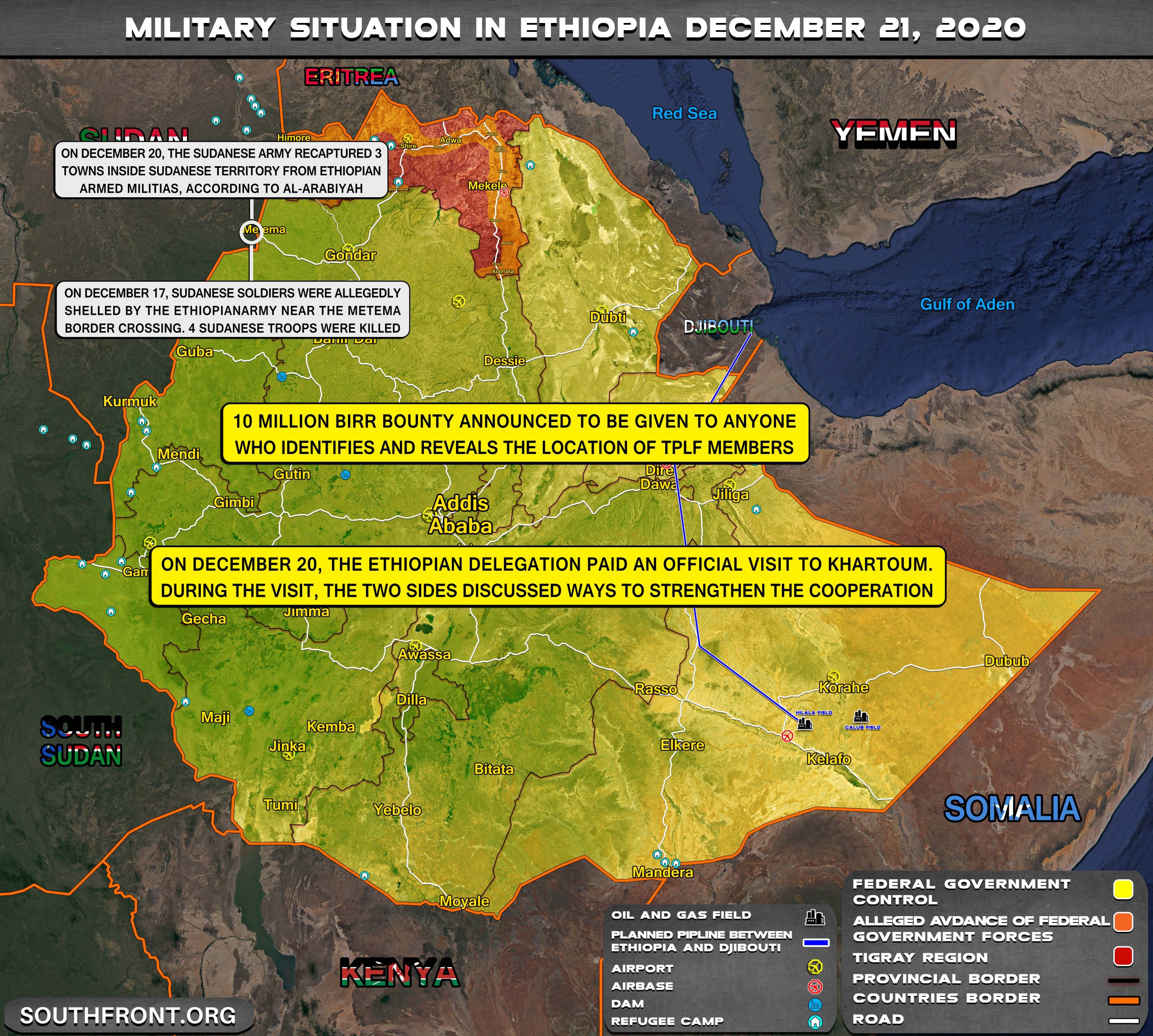 Sudan Increases Troop Presence On Ethiopia Border, Clashes Happening Regularly