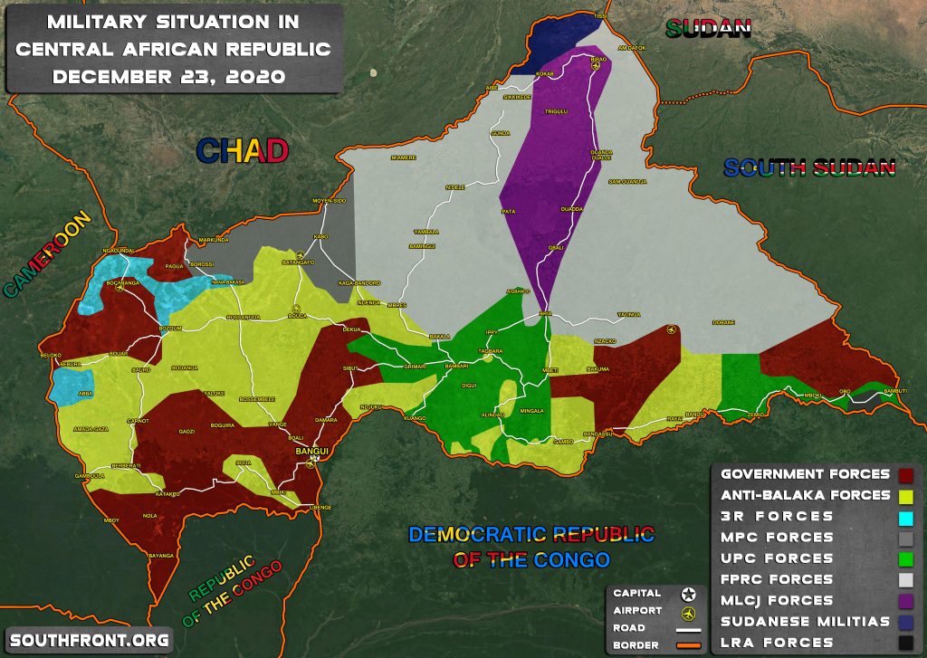 Rebels In CAR Capture 4th Largest City, As Russia Reveals Details Of Its Military Presence