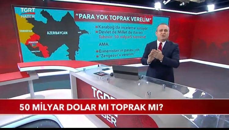 Turkish TV Shows Large Part Of Armenian Territory As Azerbaijan