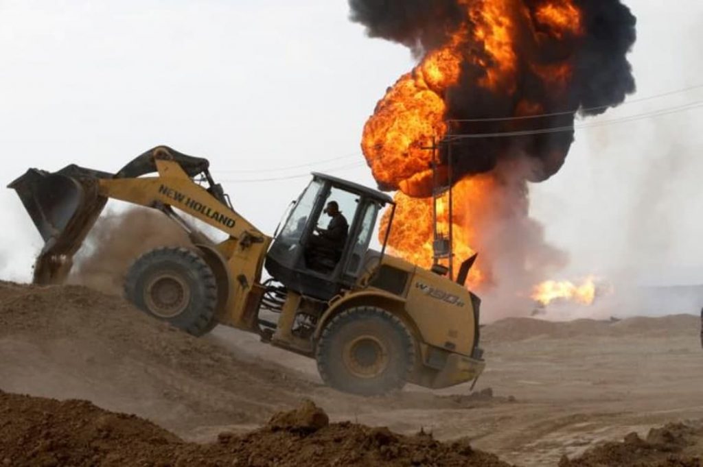 ISIS Claimed Responsibility For Bombing Oil Wells In Kirkuk (Video, Photos)