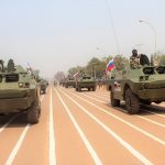 Russian PMCs, Vehicles Spotted At Military Parade In Central Africa (Photos, Video)