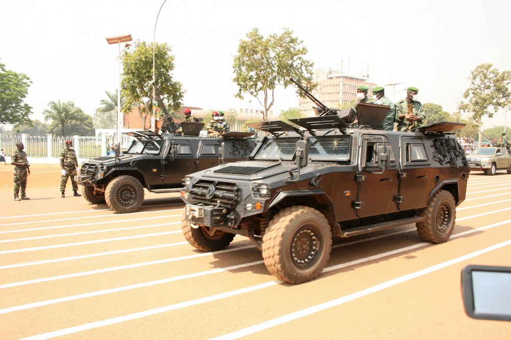 Russian PMCs, Vehicles Spotted At Military Parade In Central Africa (Photos, Video)