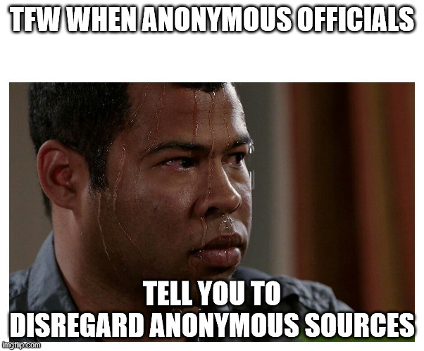 MSM Circle Has Been Closed: Unnamed U.S. Defense Officials Condemned Use Of Anonymous Sources