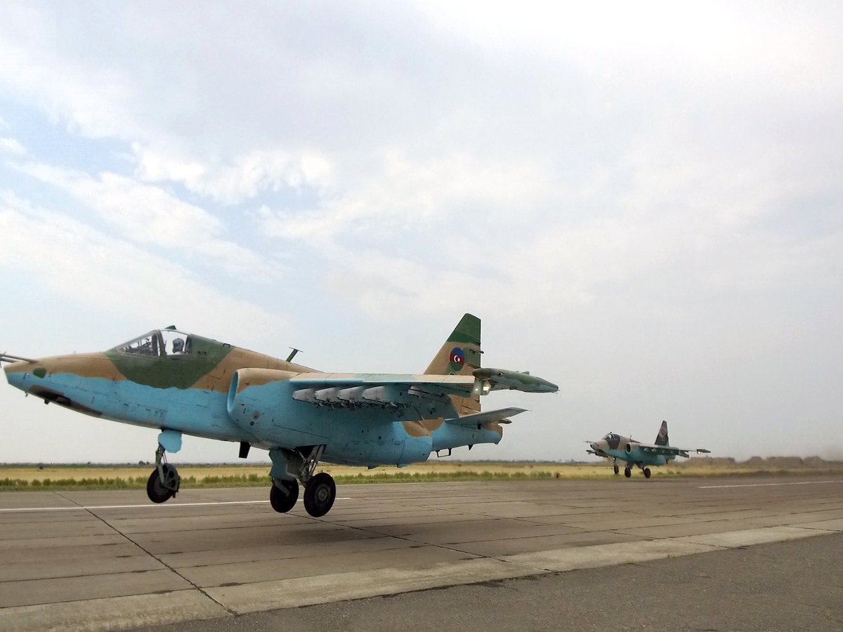 Azerbaijan Carried Out 600 Flights In Nagorno-Karabakh War, Lost One Single SU-25 Fighter Aircraft