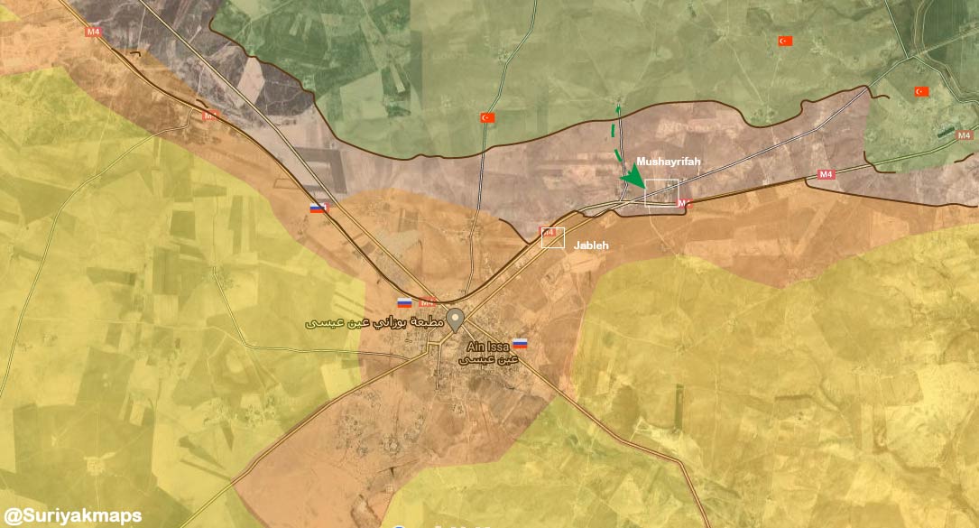 Turkish Attack On Ain Issa Failed, But Put More Pressure On SDF