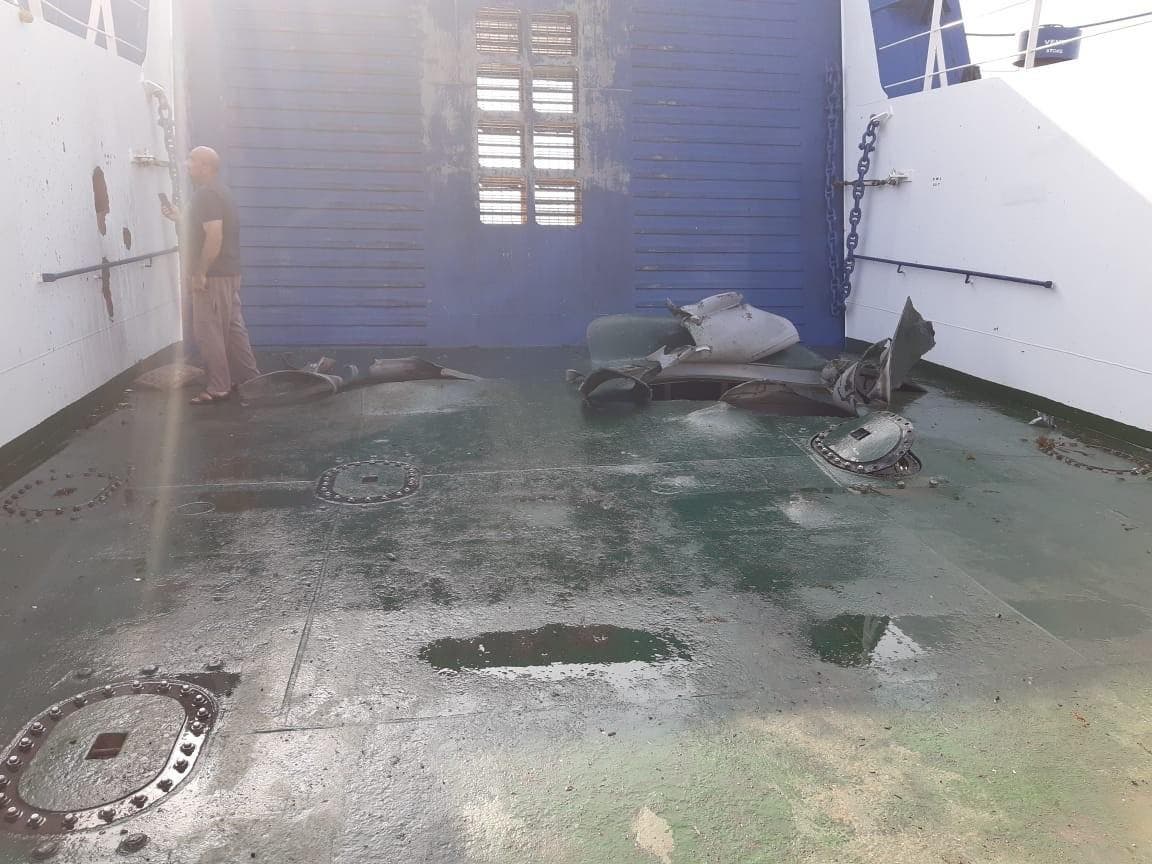 Houthi Naval Mine Struck Commercial Vessel In Red Sea: Saudi-led Coalition (Photos)