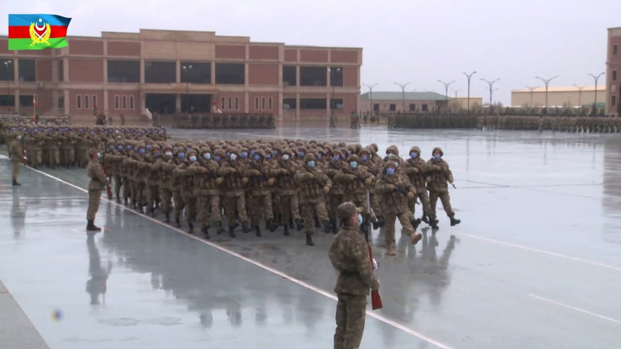 Azerbaijan's Troops Practice Victory Parade, Armenia's Citizens Attempt To Practice Their Civil Right To Protest