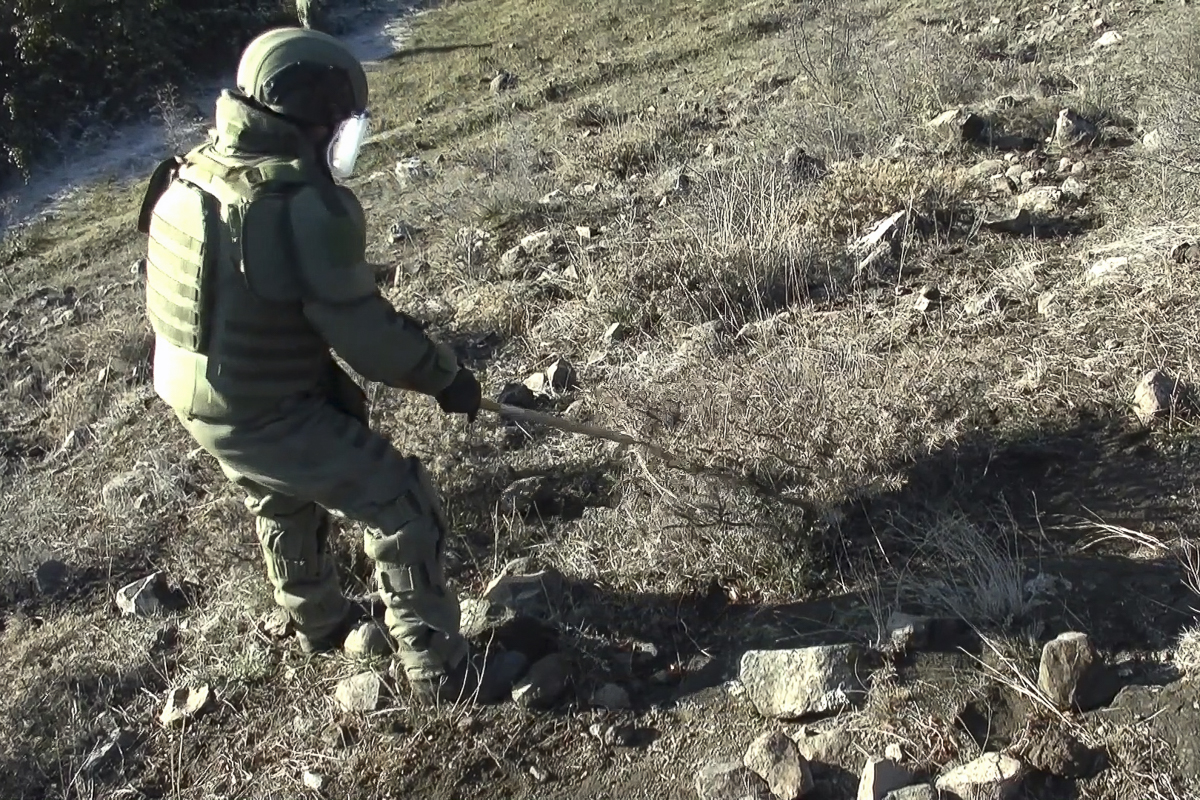 Russian Peacekeepers Clear Mines, Provide Medical Assistance, As Azerbaijan Continues Celebrating Its Victory