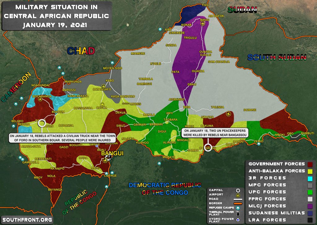 UN Troops, Government Forces Recaptured Bangassou From Militants In Central African Republic (Map Update)