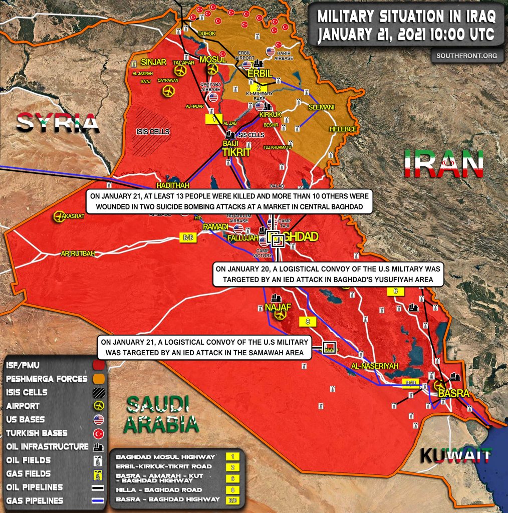 Videos, Map: Twin Suicide Bombing Killed Multiple People In Baghdad