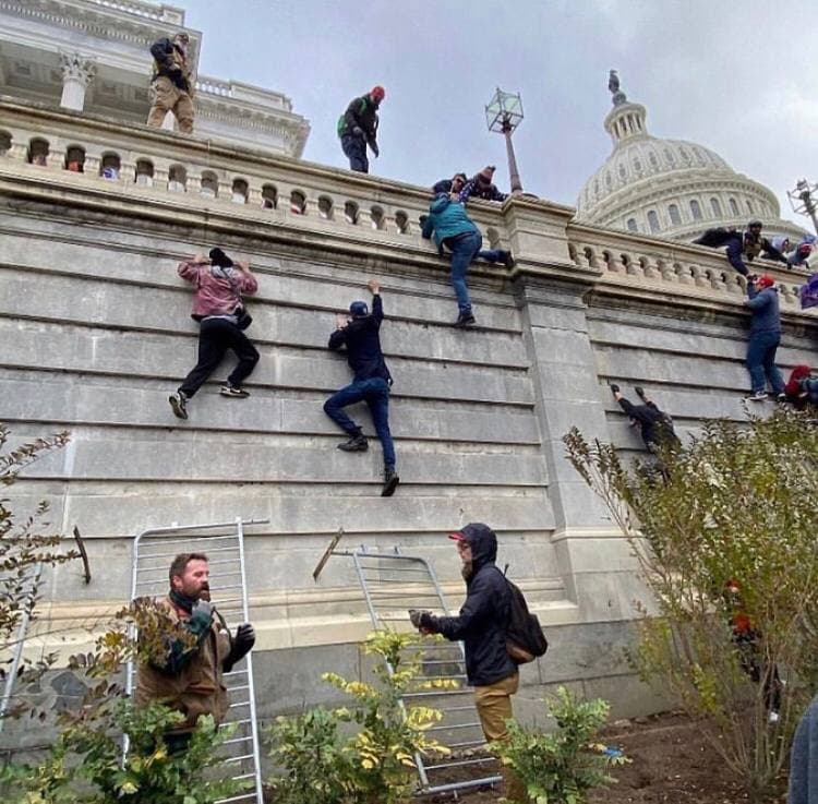 United States Is In Chaos: Trump Supporters Captured Capitol. National Guard Deployed. First Shots Fired