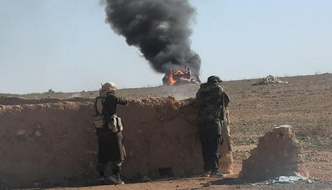 ISIS Cells Ambushed Bus Carrying Syrian Soldiers In Southern Raqqa (Video)