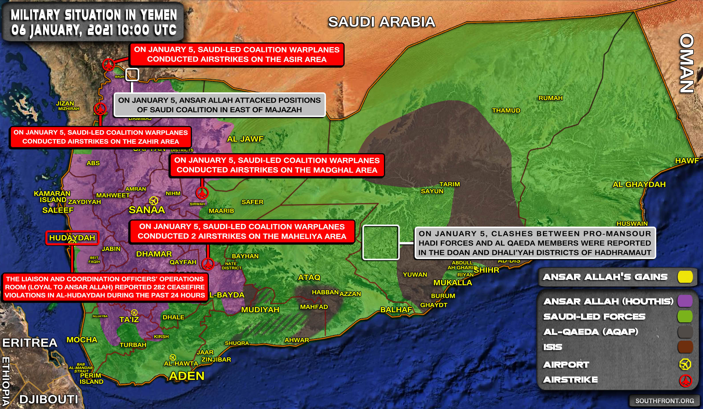 Ansar Allah Releases Detailed Report Of Yemeni War Against Saudi Arabia In 2020