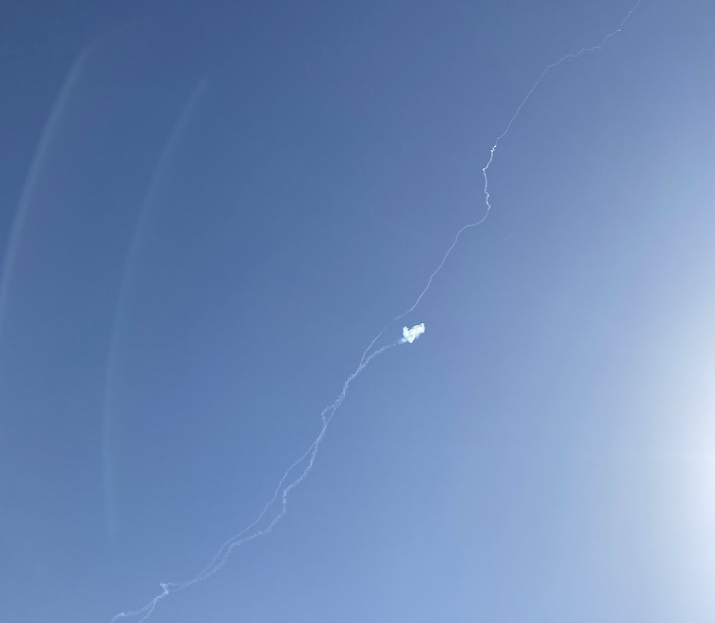 Saudi Arabia Intercepts Missile In The Skies Above Riyadh