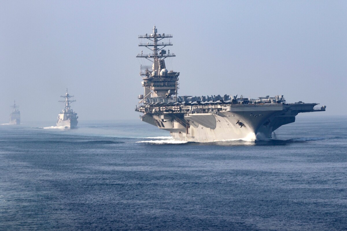 USS Nimitz Aircraft Carrier Sent Home In Presumed "De-escalation" With Iran