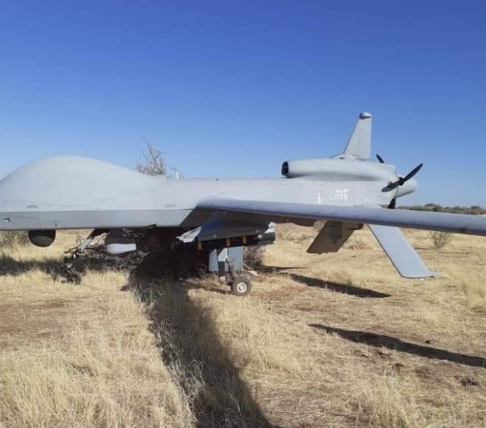 MQ-1C Gray Eagle Of U.S. Africa Command Crash-Landed In Niger