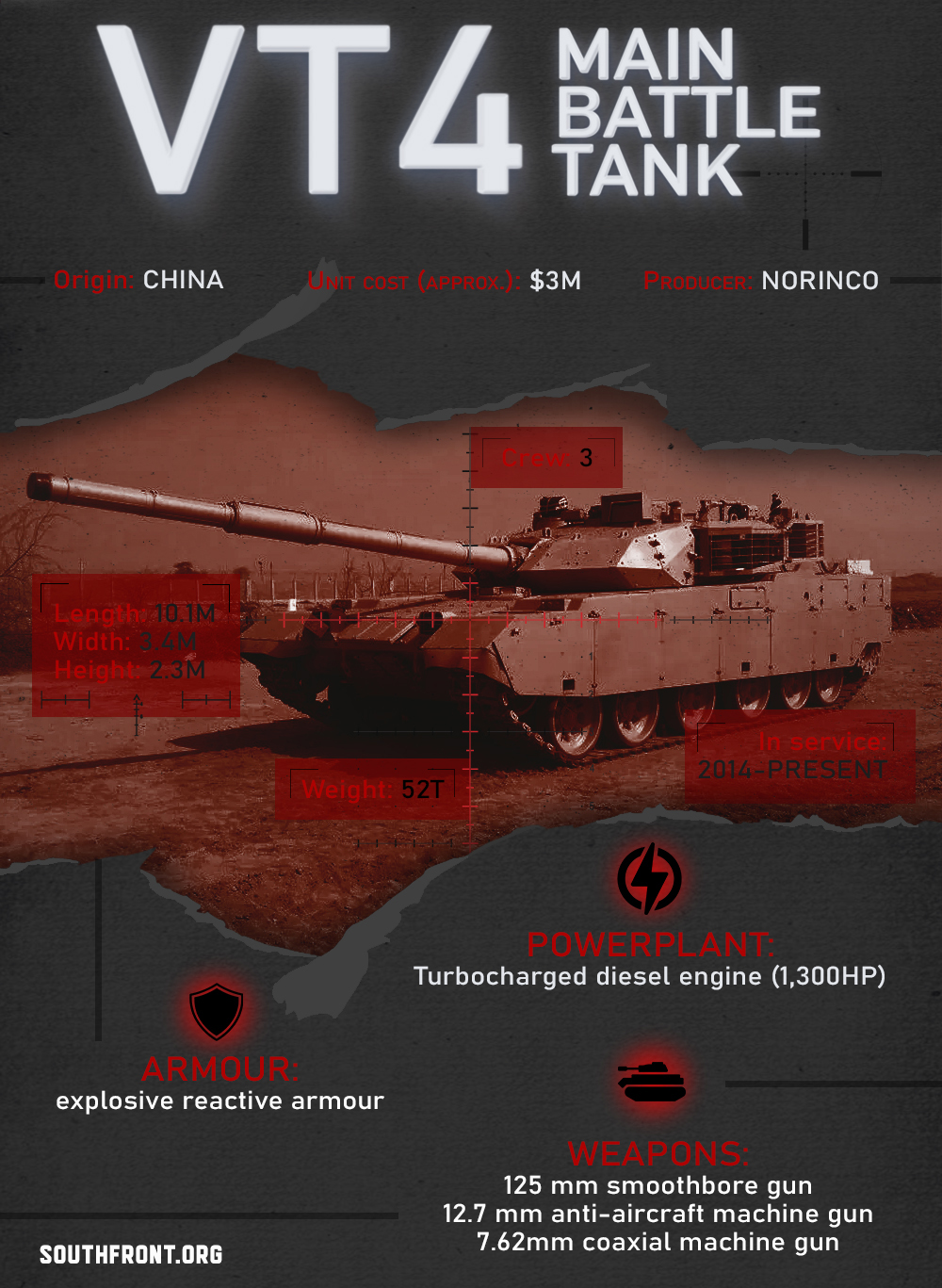 China's VT-4 Main Battle Tank Sees Action For The First Time In Nigeria