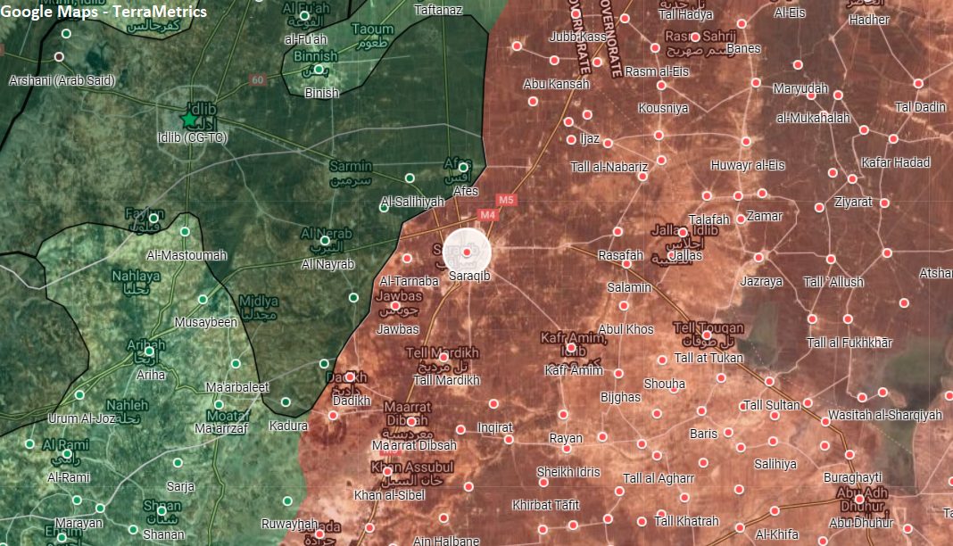 Russian, Turkish Forces Established New Posts Near Saraqib In Northwestern Syria