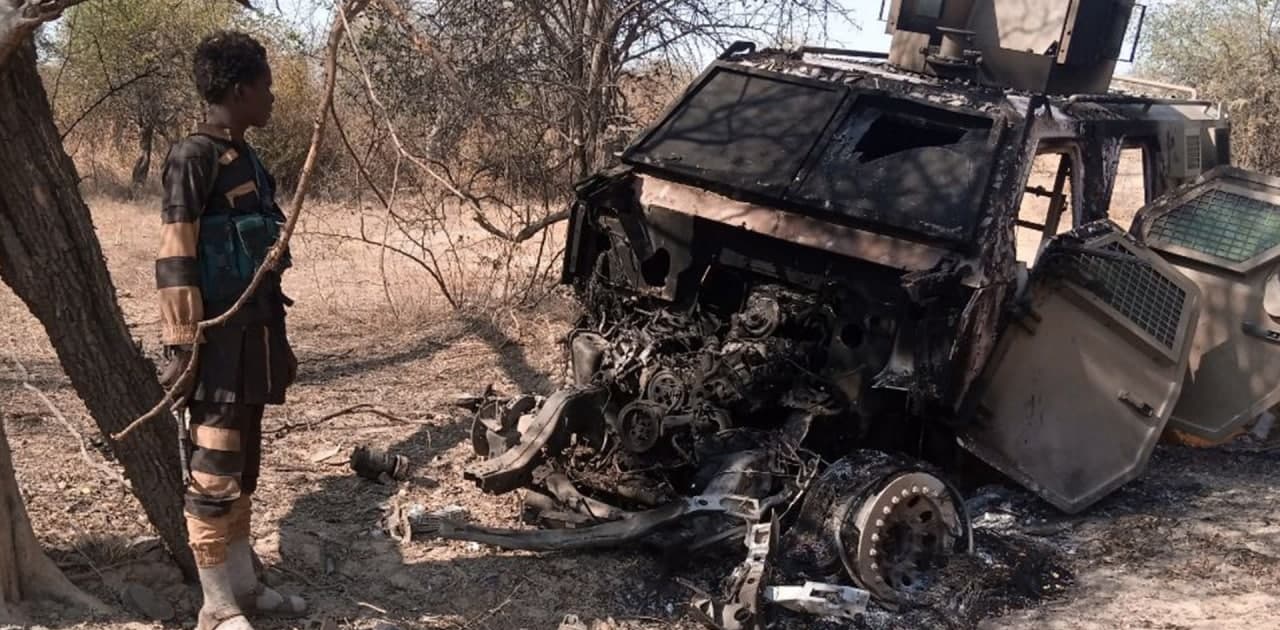 ISIS Shared Photos Of Recent Large Ambush In Nigeria’s Borno