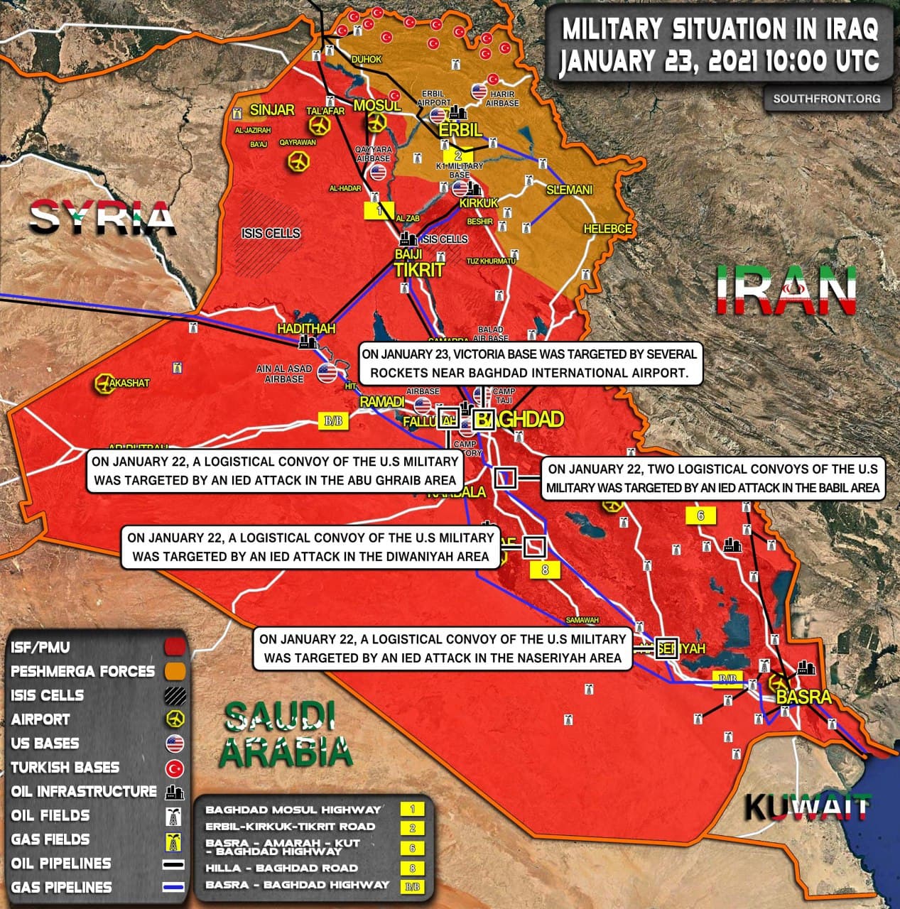 After Attacking Coalition Supply Convoys, Iraqi 'Resistance' Group Threatens US Troops