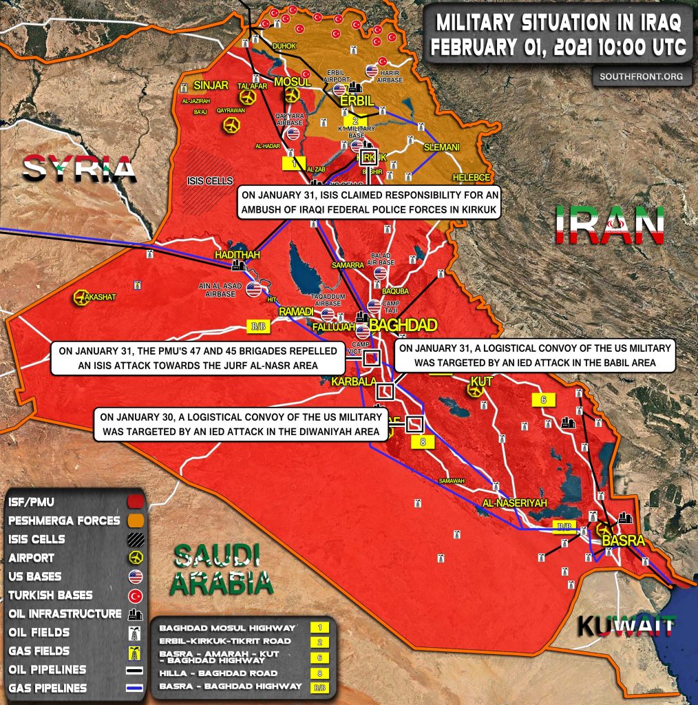 ISIS Attacks Popular Mobilization Units As Iraqi Sources Blame U.S. For Airlifting Terrorists