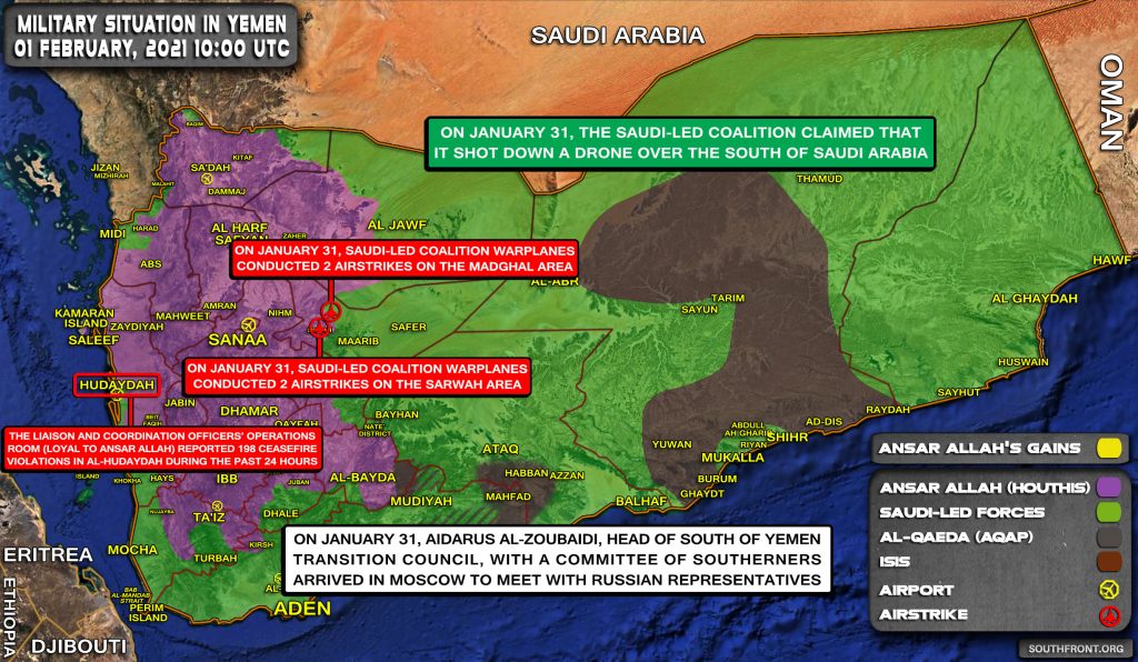 Saudi Arabia Claims It Successfully Intercepts Houthi Drones In The South