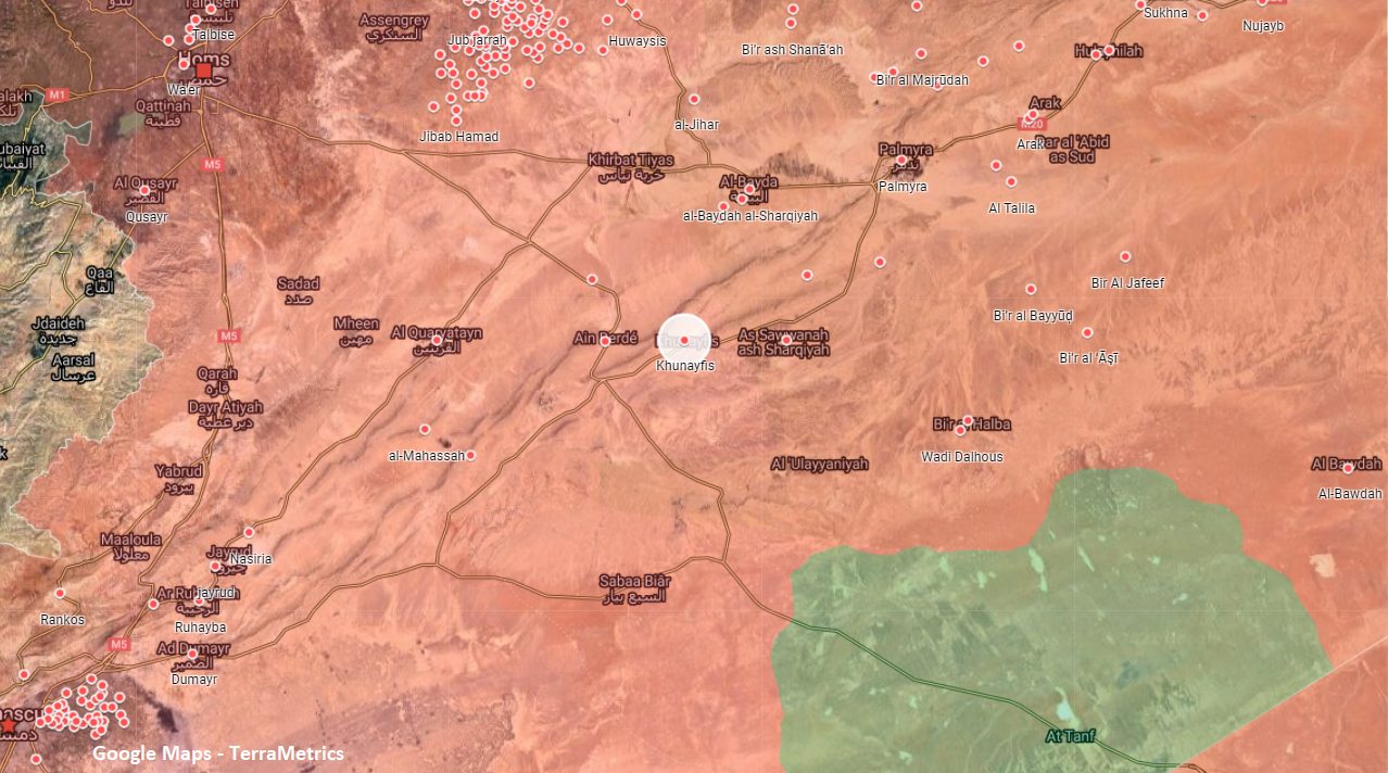 ISIS Cells Attack Iranian-Backed Forces Near Phosphate Mines In Central Syria