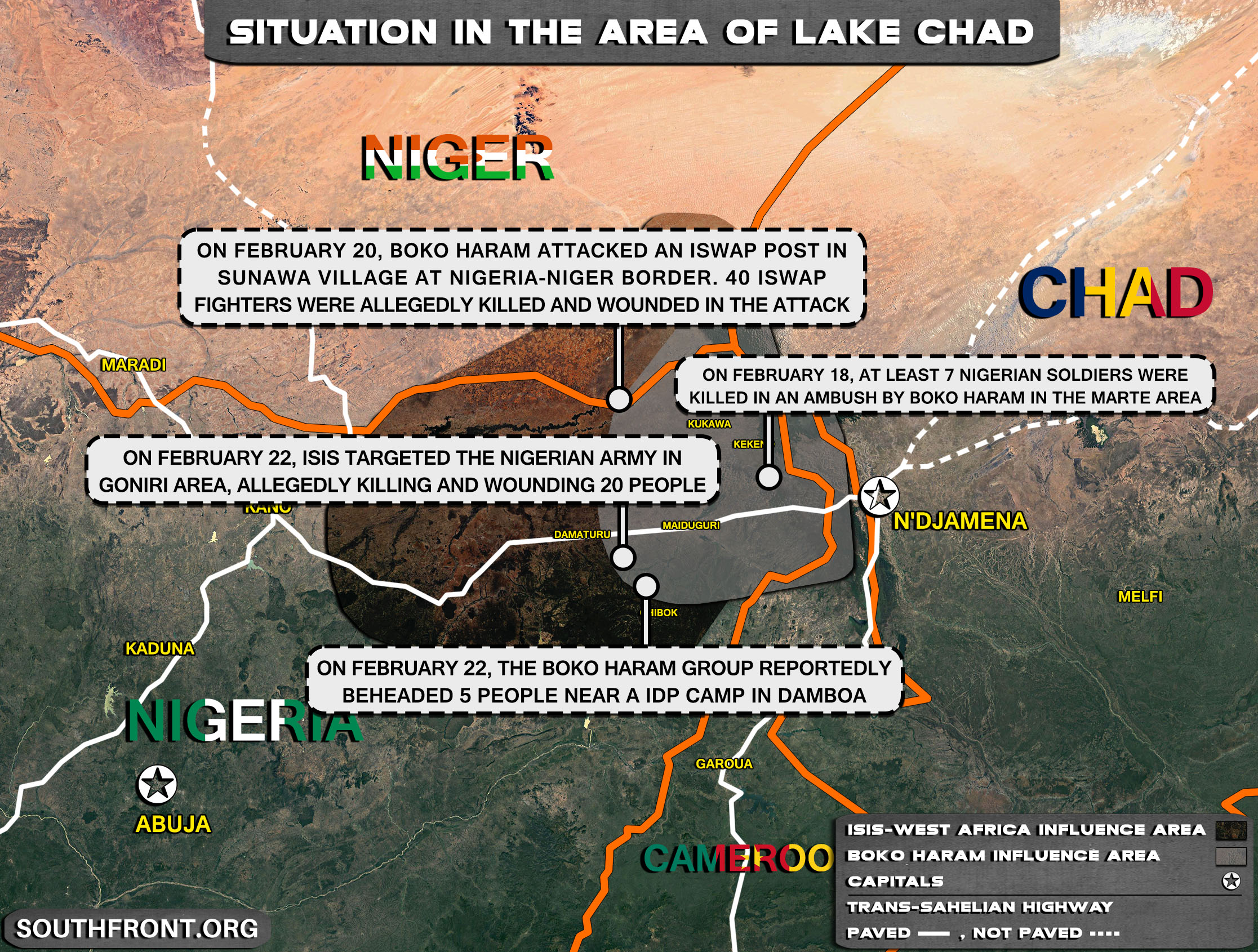 Boko Haram Clashes With ISIS In West Africa For Superiority Around Lake Chad