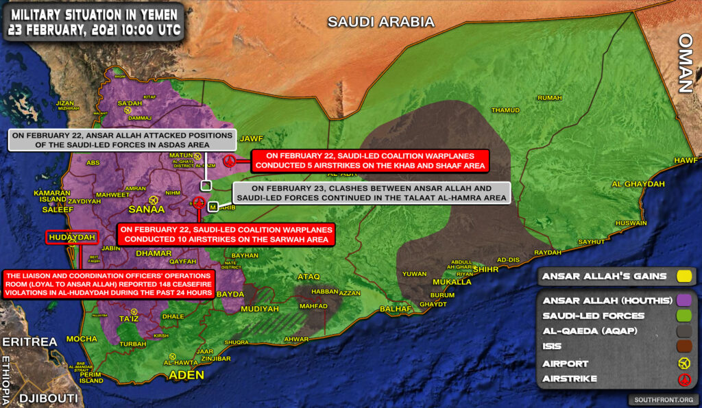 Saudi-backed Forces Launch Counter-Attack Near Yemeni City Of Marib (Videos, Map)