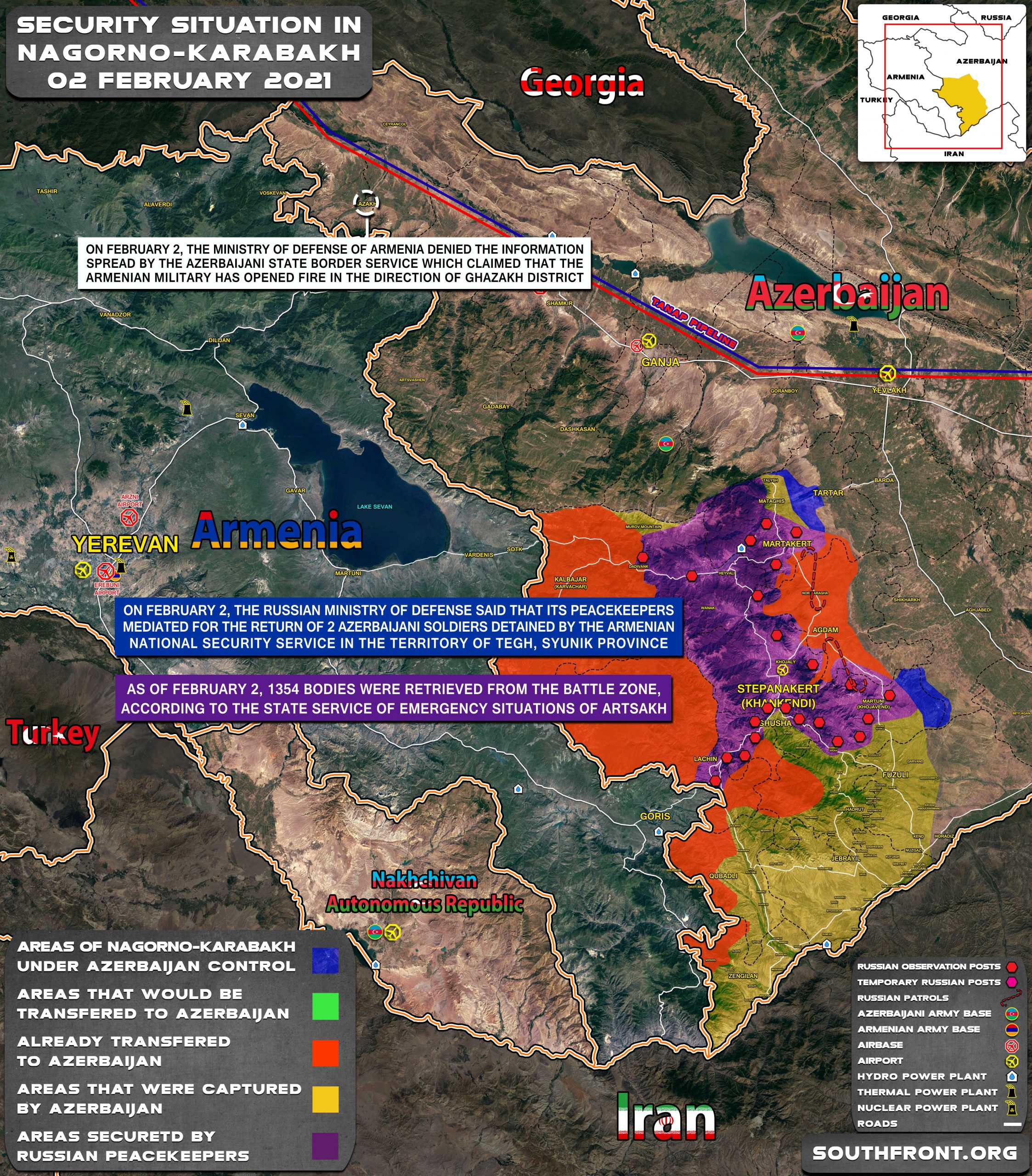 Russian Peacekeepers Return Azerbaijanis Detained In Syunik Province, Azer-Turkish Winter Exercise 2021 Begins