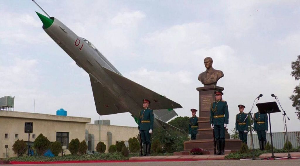 In Photos: Monument To Hero Of Russia Roman Filipov Established At Khmeimim Airbase In Syria