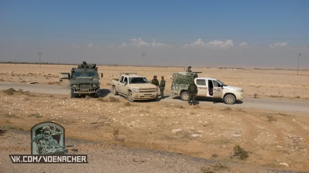 Photos Show Russian Troops During Clashes With ISIS In Countryside Of Palmyra In Syria In 2015