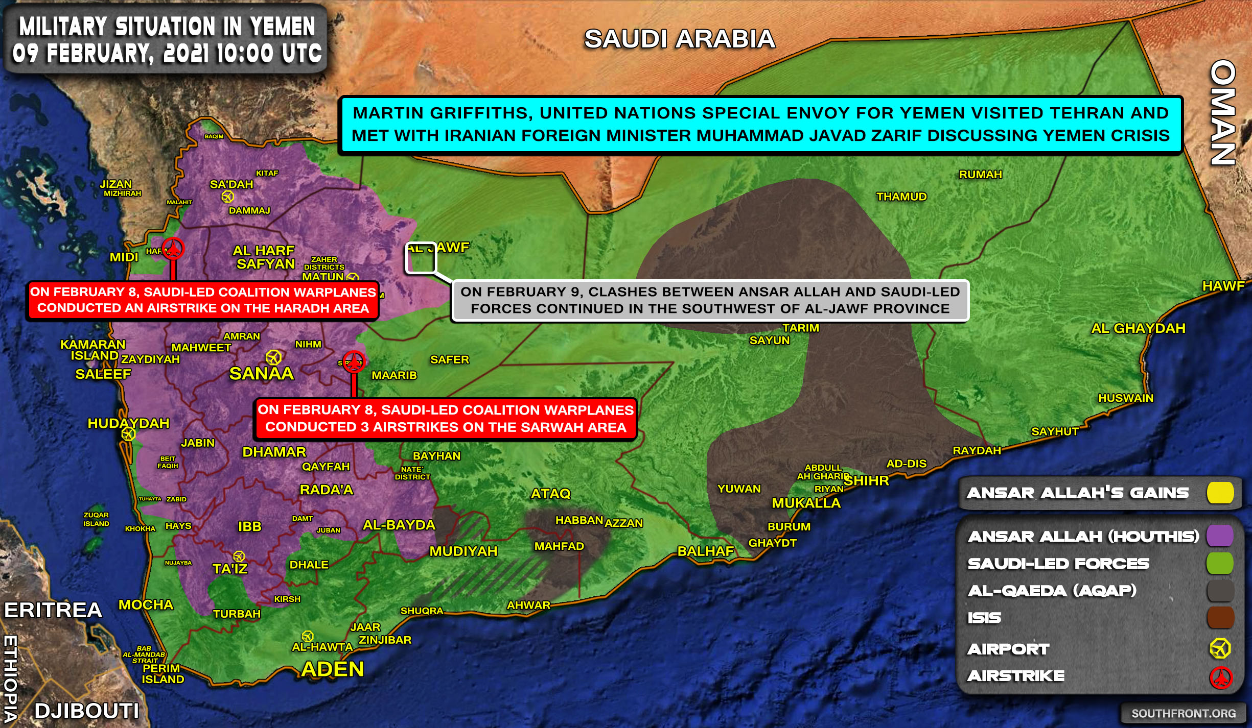 Iranian-backed Forces Threaten Riyadh With More Strikes (Map Update)