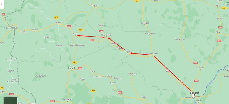 CAR Army Takes Control Of Vital Highway With Russian Assistance (Map Update)