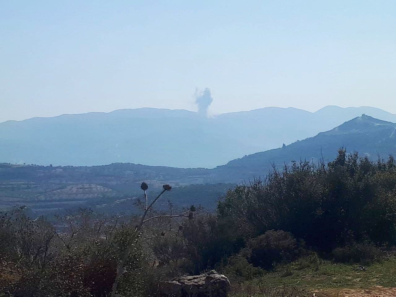 Russian Warplanes Pound Terrorist-Infested Hills In Northern Lattakia (Photos)